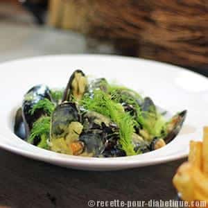 Moules au Curry et Fenouil