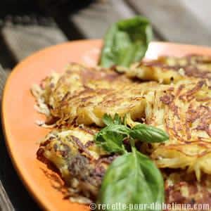 Râpées à la Plancha