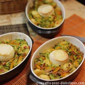 Gratin de Gnocchis aux Légumes et Chèvre