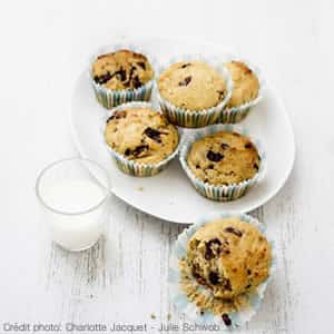 Muffins aux pépites de chocolat