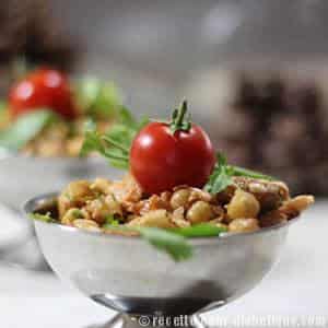 Salade de Pois Chiches au Thon à l'orientale