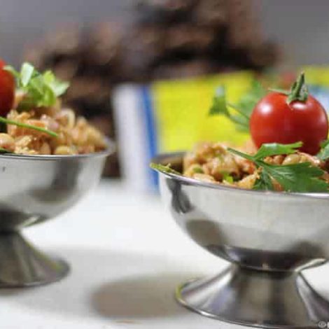 Salade de Pois Chiches au Thon à l'orientale