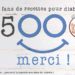 25000 fans de recettes pour diabétiques... Merci