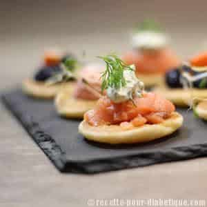 Mini Blinis pour un apéritif plaisir