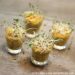 Verrines Carotte et Cheddar