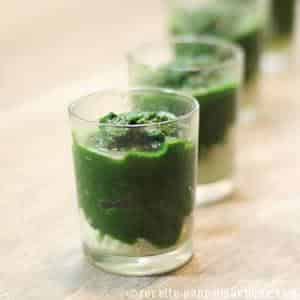 Verrine Épinards et Fromage de Chèvre