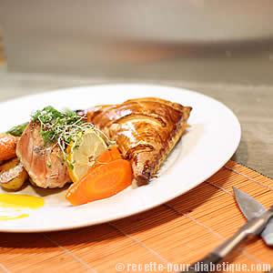 Duo Saumon Saint-Jacques et son Feuilleté Asperges