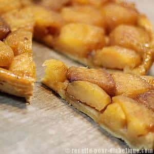Tarte Tatin allégée en sucres