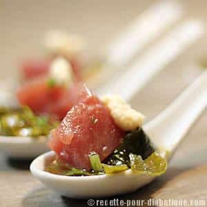 Bouchées de Thon au Wakamé