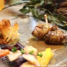 Jambonnettes de Colvert et son Croustillant aux Girolles