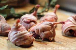 Jambonnettes de Colvert et son Croustillant aux Girolles