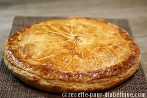 La vraie Galette des rois à la frangipane allégée en sucres