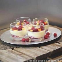 Panna Cotta Mangue Framboise