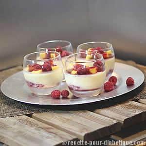 Panna Cotta Mangue Framboise