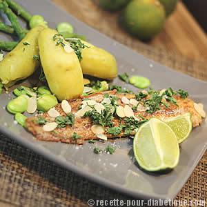 Sole Meunière au Amandes