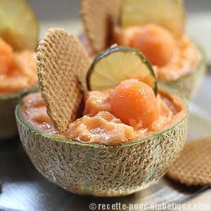 Melon Glacé au citron