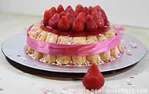 Charlotte aux Fraises allégée