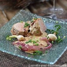 Filet mignon de Porc bardé à la moutarde