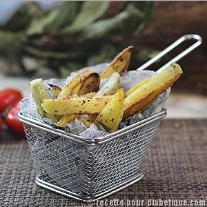 Frites allégées au four