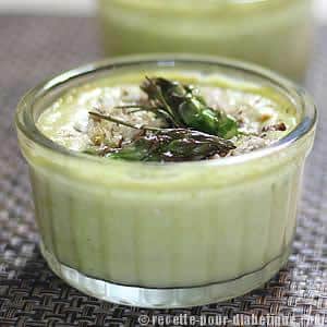 Velouté d'Asperges gratiné aux truffes