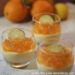 Mousse à la Clémentine et sa gelée d'Orange sans sucre ajouté