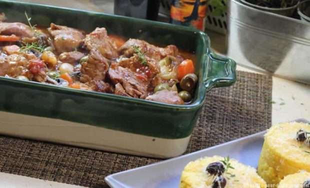 Sauté de Veau Corse aux Olives