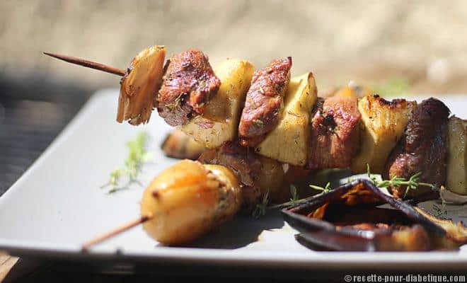 brochette-magret-pomme