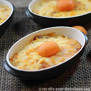Flan Pâtissier aux abricots et lait d'amande