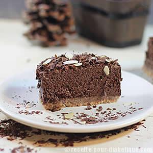 Gâteau sans sucre à la Mousse au Chocolat