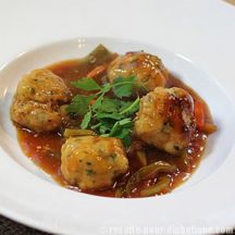 Boulettes de Poisson Aigre doux sans sucre