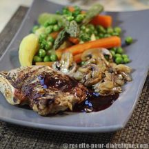 Côte de veau Jardinière