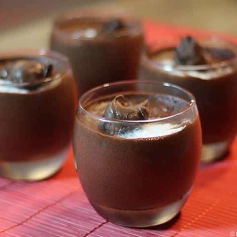 Mousse au chocolat Vegan au jus de Pois chiches