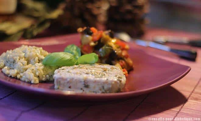 thon-grille-ratatouille-risotto