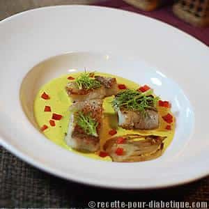 Vieille au velouté Fenouil safran