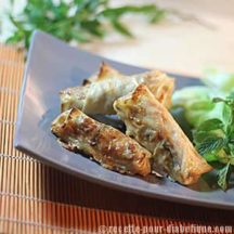 Nems Chinois Porc Crevettes allégés ( pâtés impériaux )