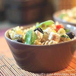 Salade de pâtes à la Grecque