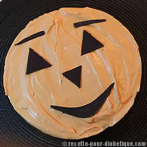 Gâteau Mousse au Chocolat d'Halloween