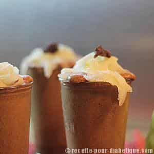 Mousse à la pâte à tartiner façon Nutella sans sucre