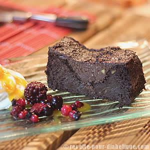 Brownie Fondant au chocolat sans beurre ... à l'Avocat !