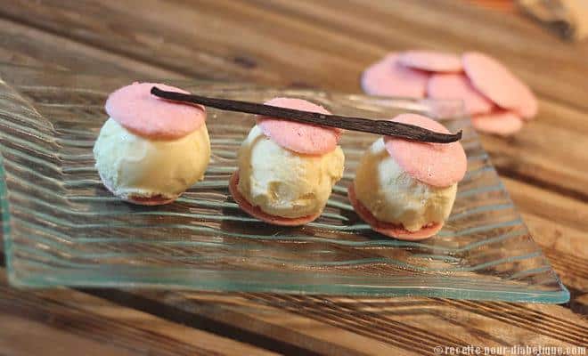 glace-vanille-macarons