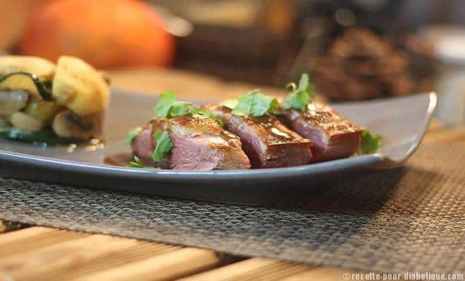 magret-de-canard-pommes
