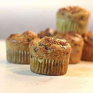 Muffins Chocolat au Son d'Avoine