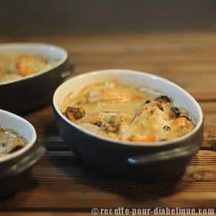 Cassolettes de Lotte aux Fruits de mer