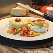 Dos d'Eglefin et sa Polenta au basilic