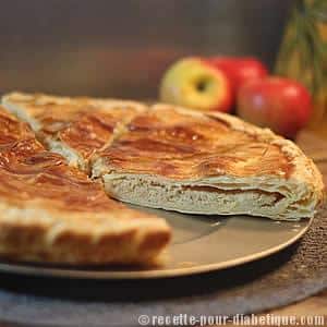 Galette des Rois à la Pomme sans sucre ajouté