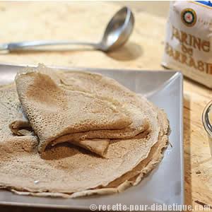 Pâte à crêpes au Sarrasin (galettes au blé noir)