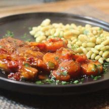 Ragoût de Colliers d'Agneau et Flageolets