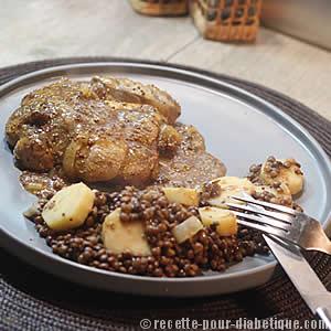 Osso Bucco Moutarde et Lentilles