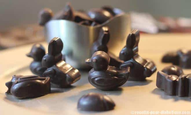 Chocolat sans sucre pour Diabétiques et recettes IG bas - diététiques