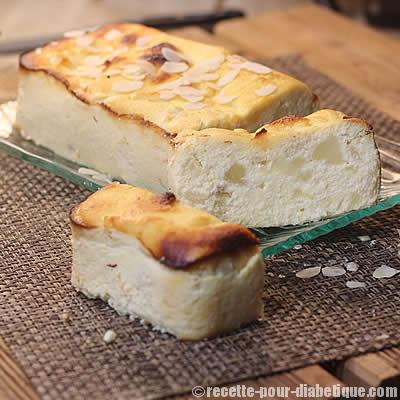 Gâteau à la Poire et aux Amandes Ig bas